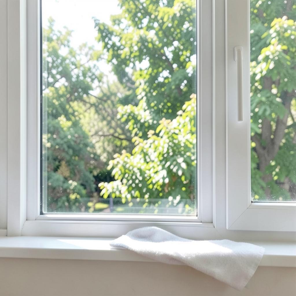 Interior windows cleaned by D&S Cleaning